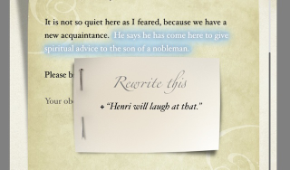 Illustration for article titled Write (And Re-Write) Letters Of Intrigue In This Fantastic Free Game